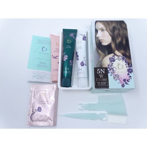 ベネフィーク ヘアカラー 使用した口コミ 評価 白髪染め