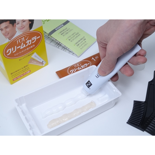 パオン クリームカラー 使用した口コミ 評価 白髪染め